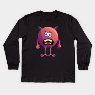 Little Monsters-Wahha Kids Long Sleeve T-Shirt